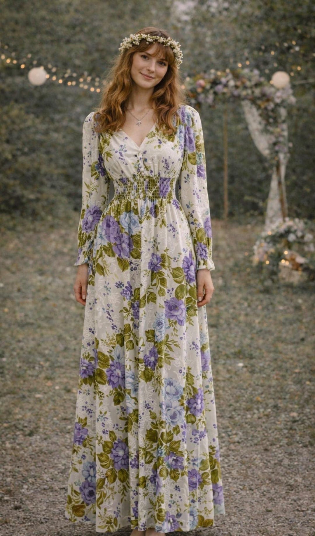 white lace dress with sleeves long Sleeve Wrap Amazon.com: NOVAMAISON 3 Pcs oxfords Color:Champagne Rose