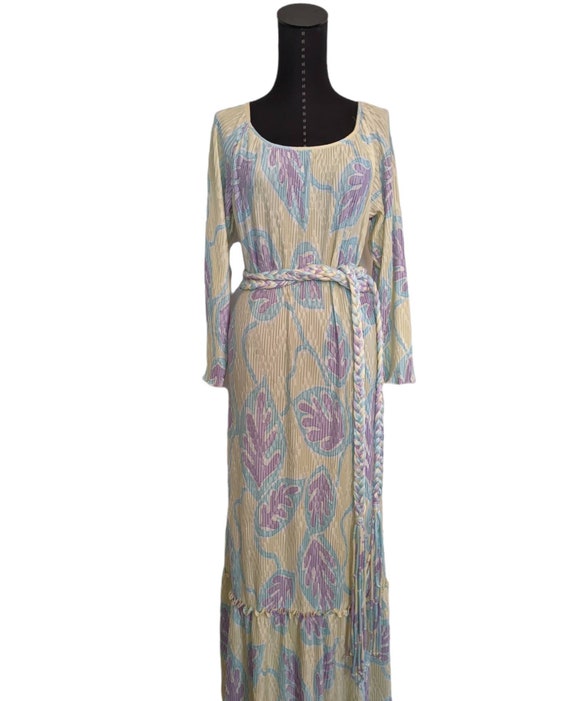 1970s Mary McFadden Fortuny Pleated Dress, Mary M… - image 5