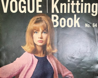 Vogue Knitting Book 1964 - Revista Vintage - Descarga instantánea - PDF