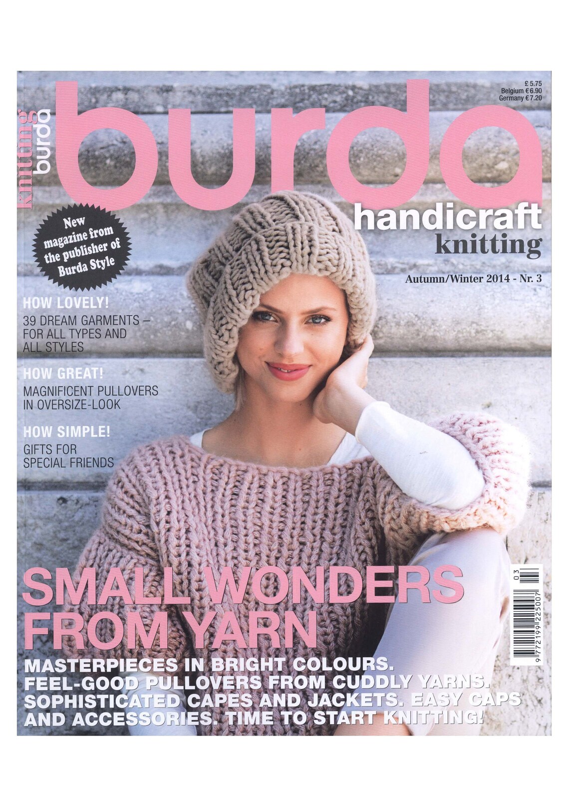 Burda Knitting Magazine 2014 AutumnWinter Knit Book Easy Etsy