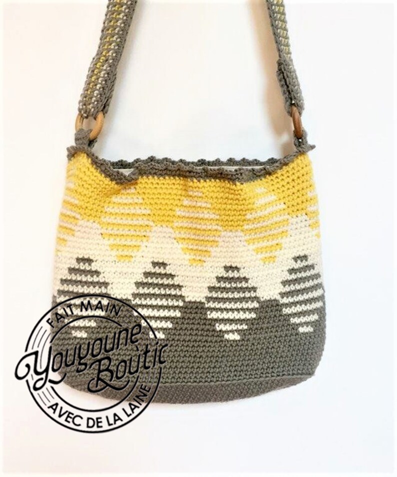 crochet bagwool baghandmade bagmochillawayuu bagboho bagColombian bagshoulder bagpatterned bagbohemianhandmade