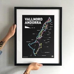 Vallnord, Andorra - Mountain Biking Art Print