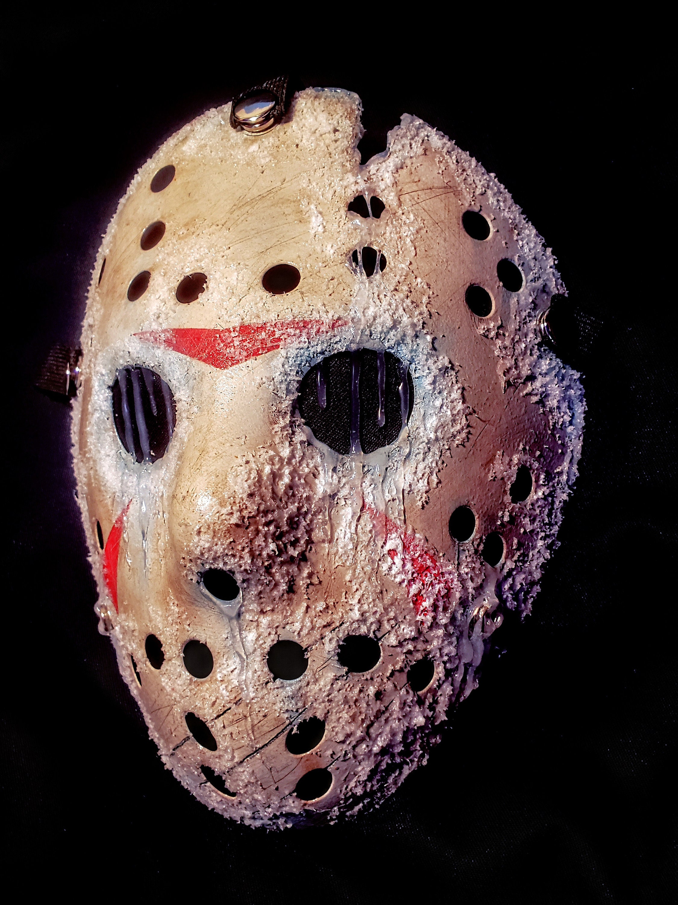 Miami Vice Neon Pink Blue Rave Jason Voorhees Friday the 13th 