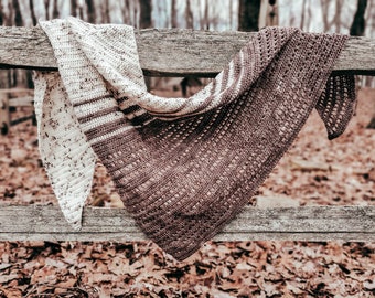 The Winter Birch Shawl Crochet Pattern