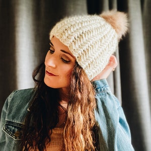 The Timber Beanie Crochet Hat Pattern image 2