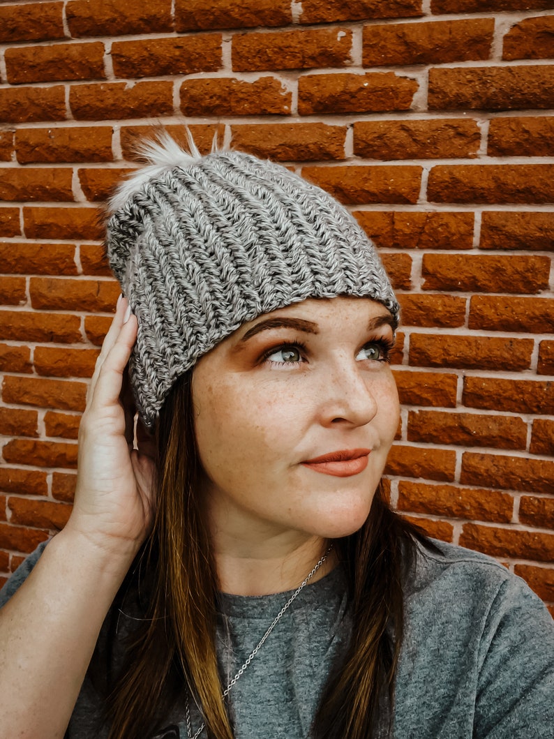 The Timber Beanie Crochet Hat Pattern image 1