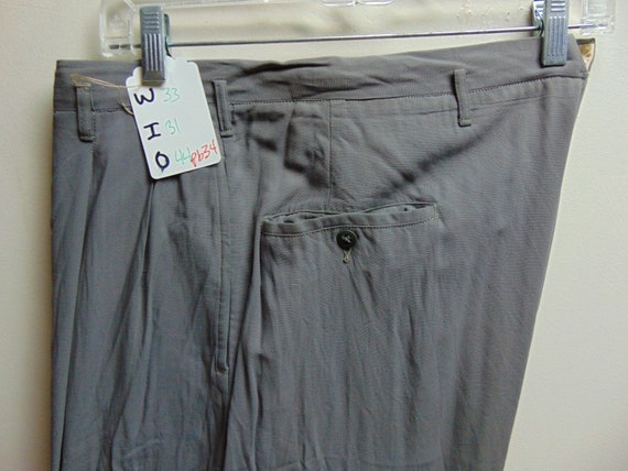 pb34 1940-50's Gray drop loop Rayon light weight V