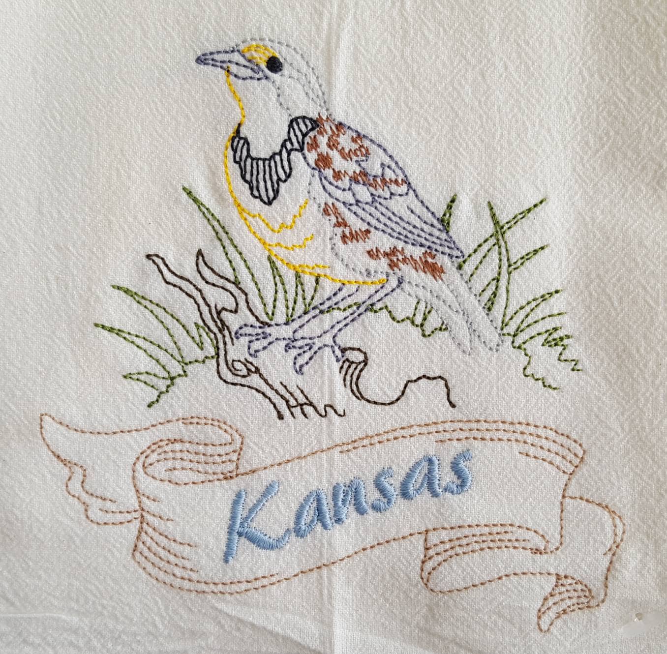 Kansas State Bird Western Meadowlark OR State Flower Sunflower Etsy UK