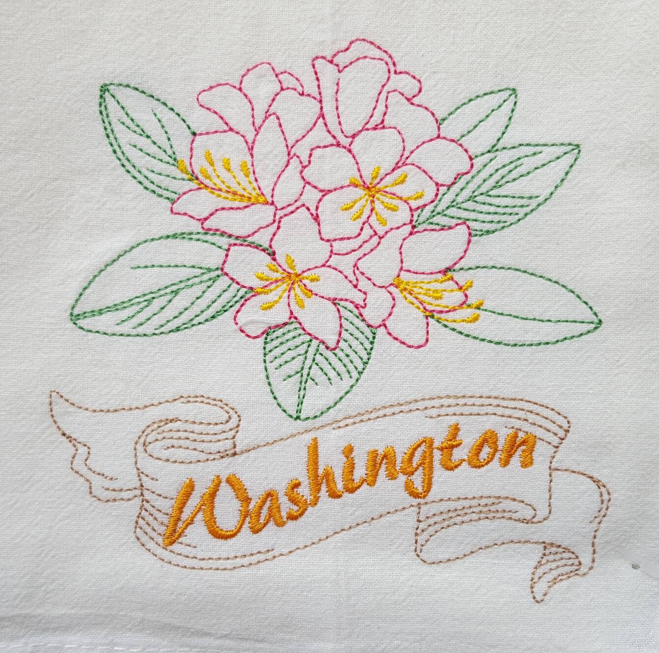 Washington State Bird Willow Goldfinch OR State Flower - Etsy