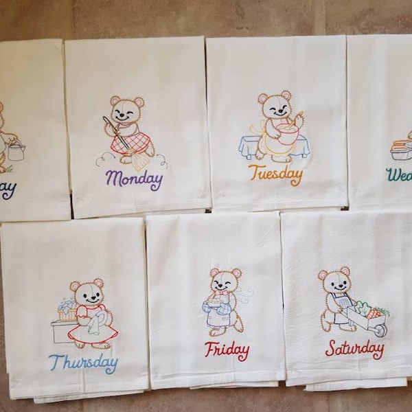 Days of the Week - Etsy