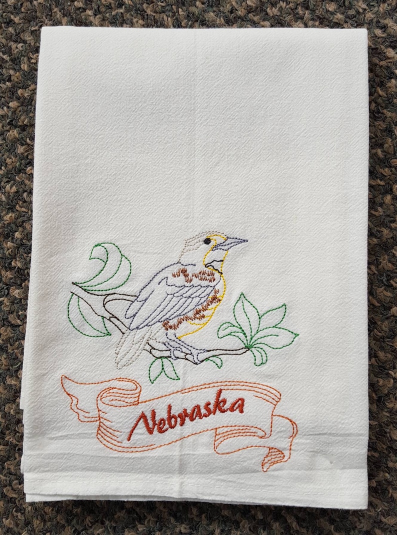 Nebraska State Bird Western Meadowlark OR State Flower - Etsy