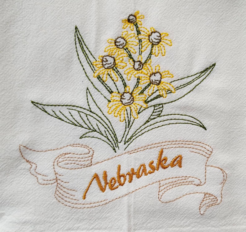Nebraska State Bird Western Meadowlark OR State Flower - Etsy