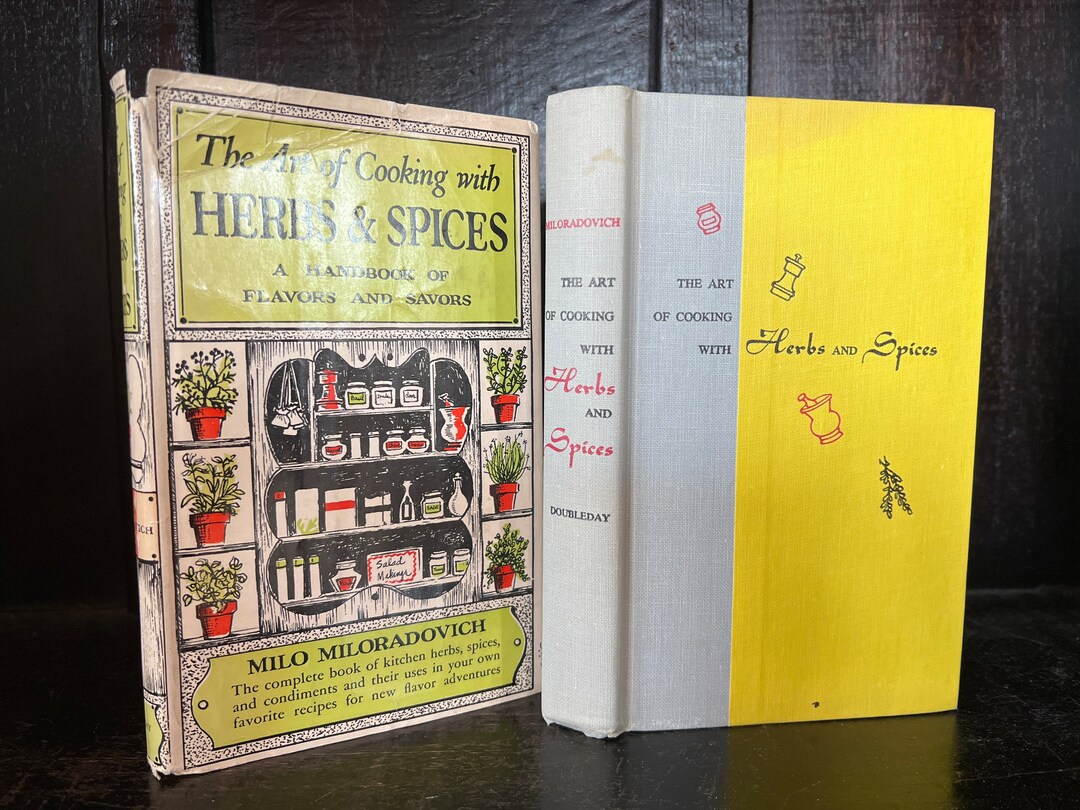 Vintage Book the Art of Cooking With Herbs and Spices Cookbooks Books ...