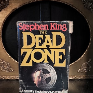 Stephen King The Dead Zone First Edition Vintage Books Halloween Dark Academia
