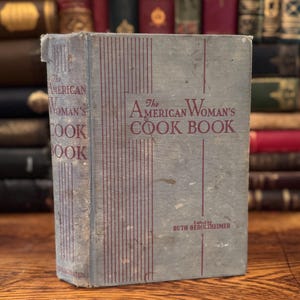 1946 Das Kochbuch der Amerikanerin | Vintage Tabbed Kochbuch von Ruth Berolzheimer | Retro Küche Dekor | Klassische Kulinarische Rezepte