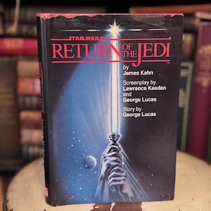 Star Wars Books George Lucas Kahn, James Return of the Jedi Del Rey 1983 1st Book Club EditionVintage Hardcover Rare Collectible