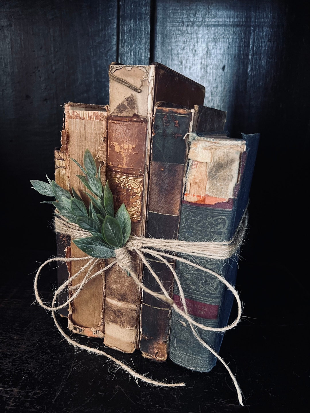 Vintage Unbound Book Set Authentic Victorian Book Stacks Custom Wedding ...