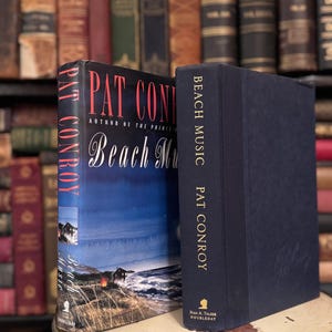 First Edition First Printing Beach Music Pat Conroy Classic Literature 1st Edition 1995 Library Decor Unique Gift Collectible Book