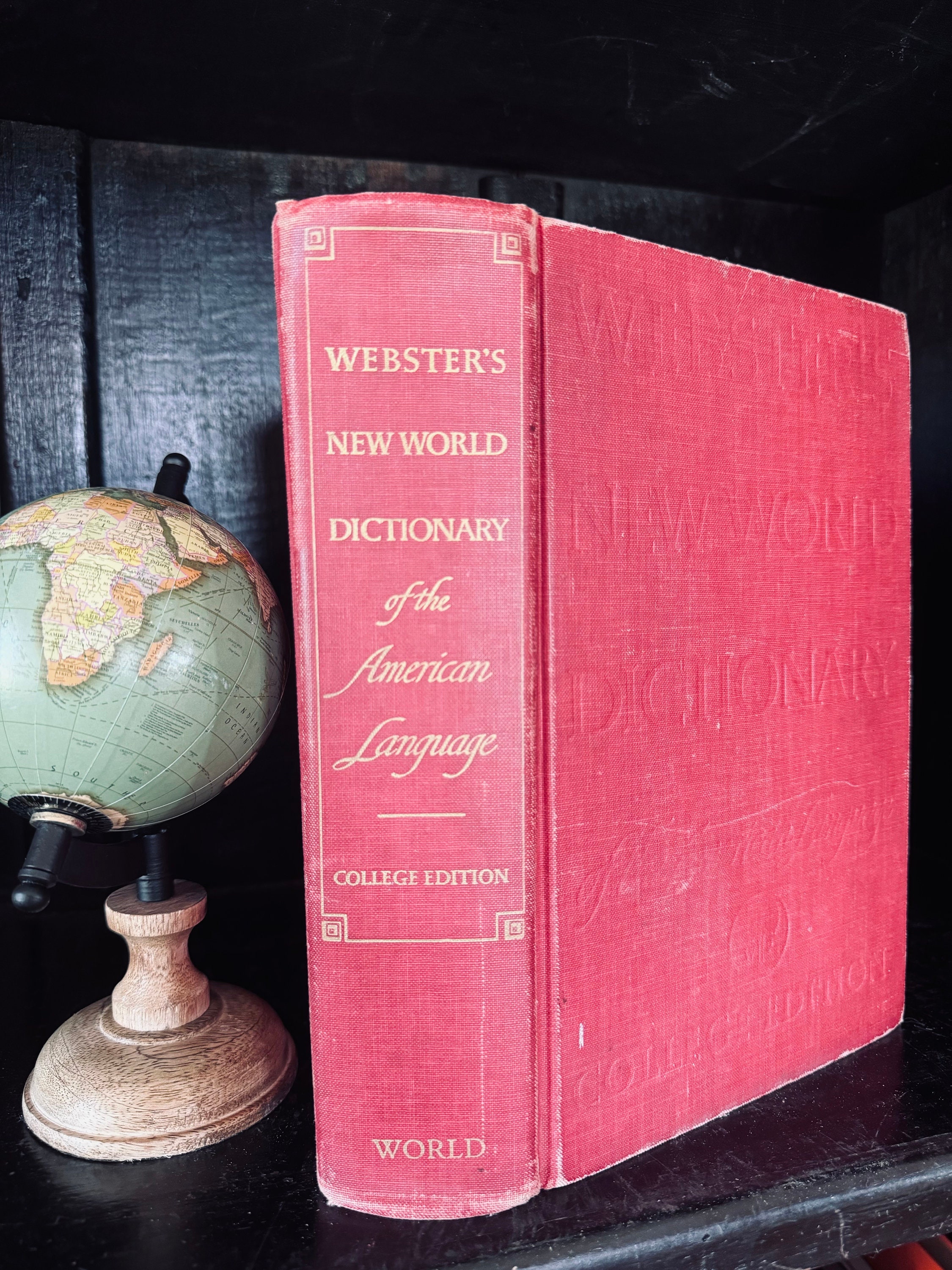Vintage Rare Webster New World Dictionary of the American Language