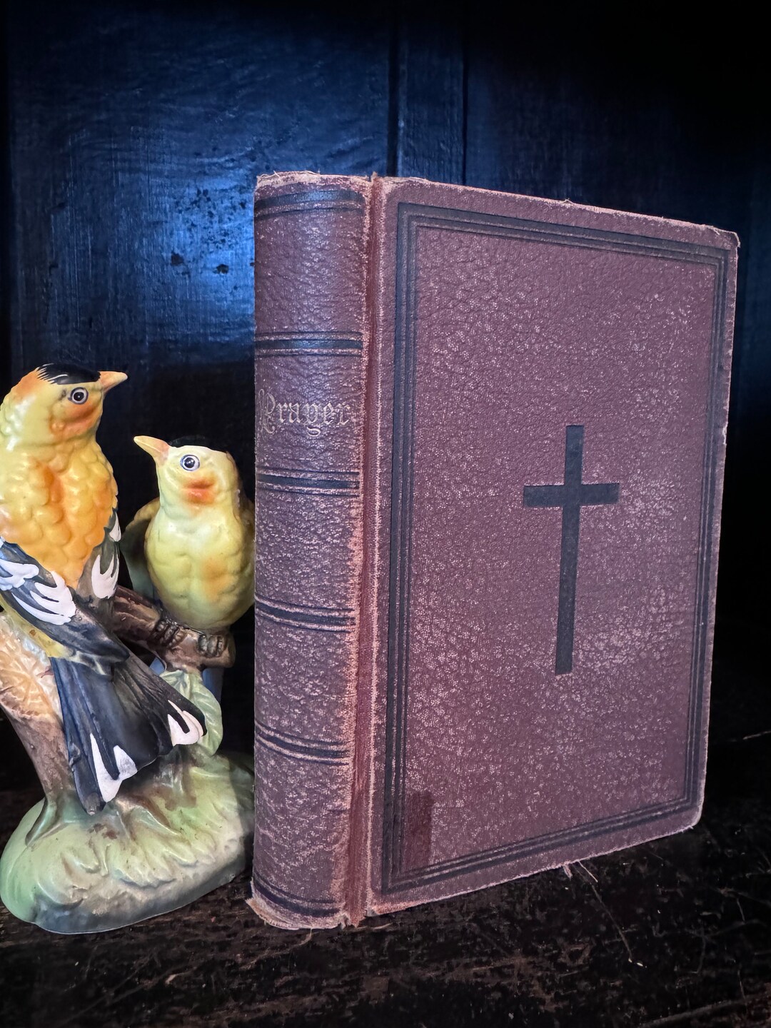 Rare Antique Prayer and Hymn Book 1800’s Embossed Leather Book ...