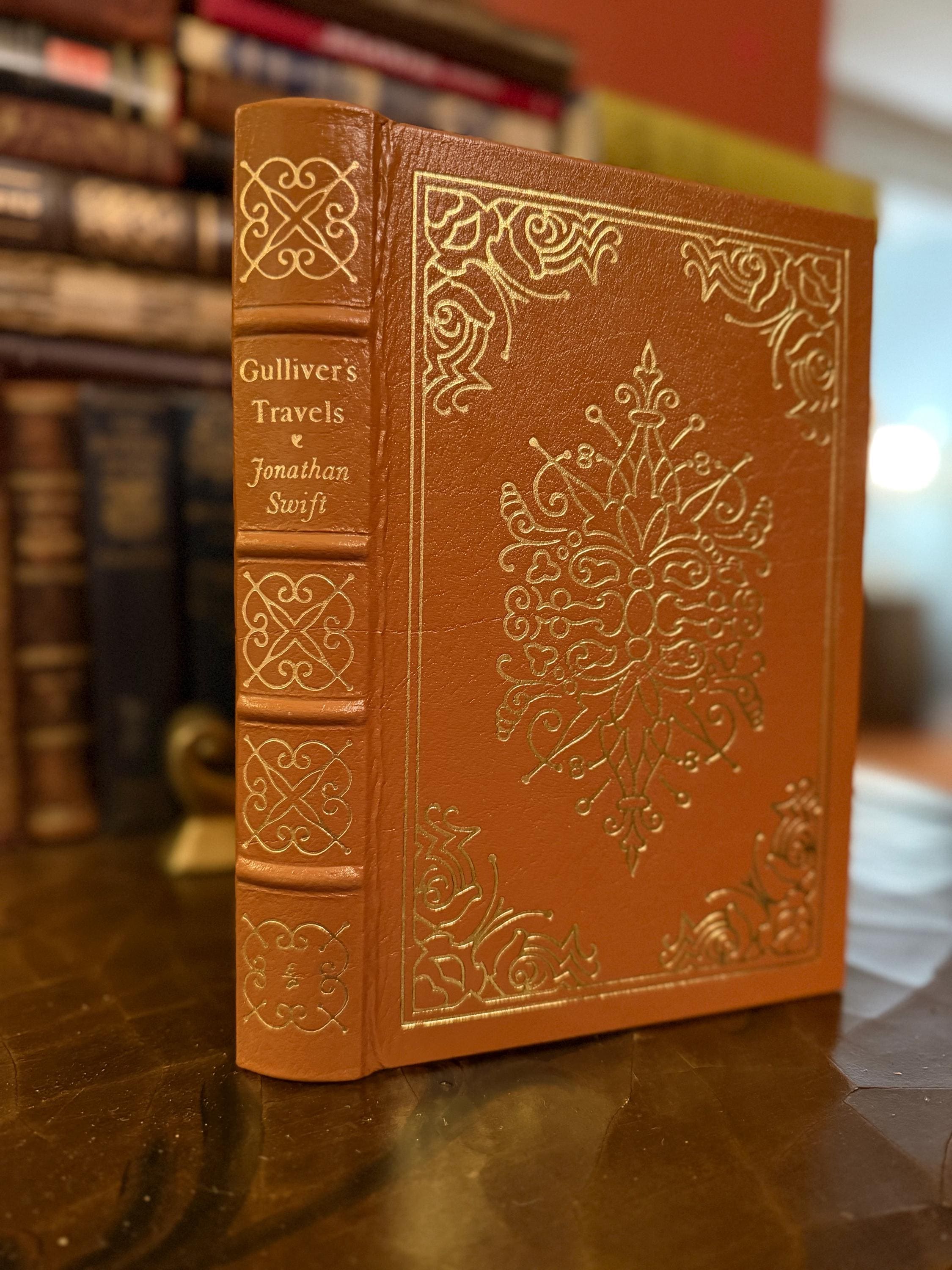 Gulliver's Travels Easton Press Leather Bound Book | Gold Gilt