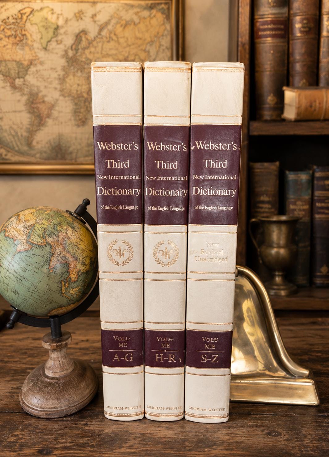 1960年代　Webster's Third New International Webster's Third New International Dictionary Set • 1968 Unabridged