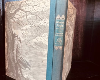 Vintage Buch Bronte Wuthering Höhen Jane Eyre Sammler Hardcover Bibliothek Bücherregal Dekor Dekoratives Buch