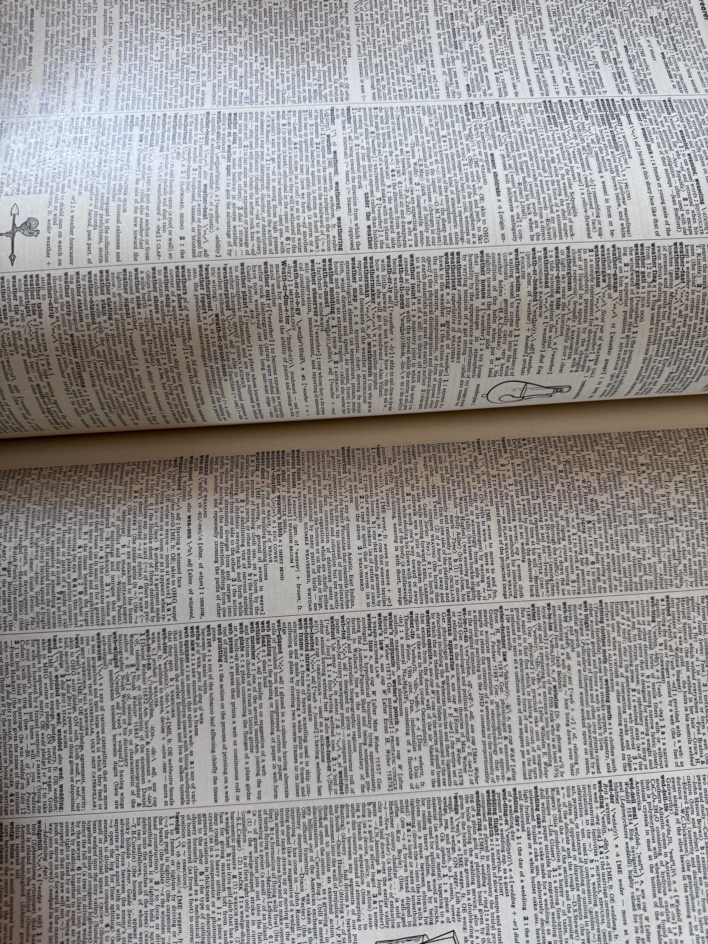 Webster's Third New International Dictionary Set • 1968 Unabridged
