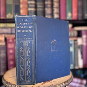 The Complete Works of William Shakespeare Comprising His Plays and Poems Collectible Rare Book 1936 Vintage Shakespeare Book