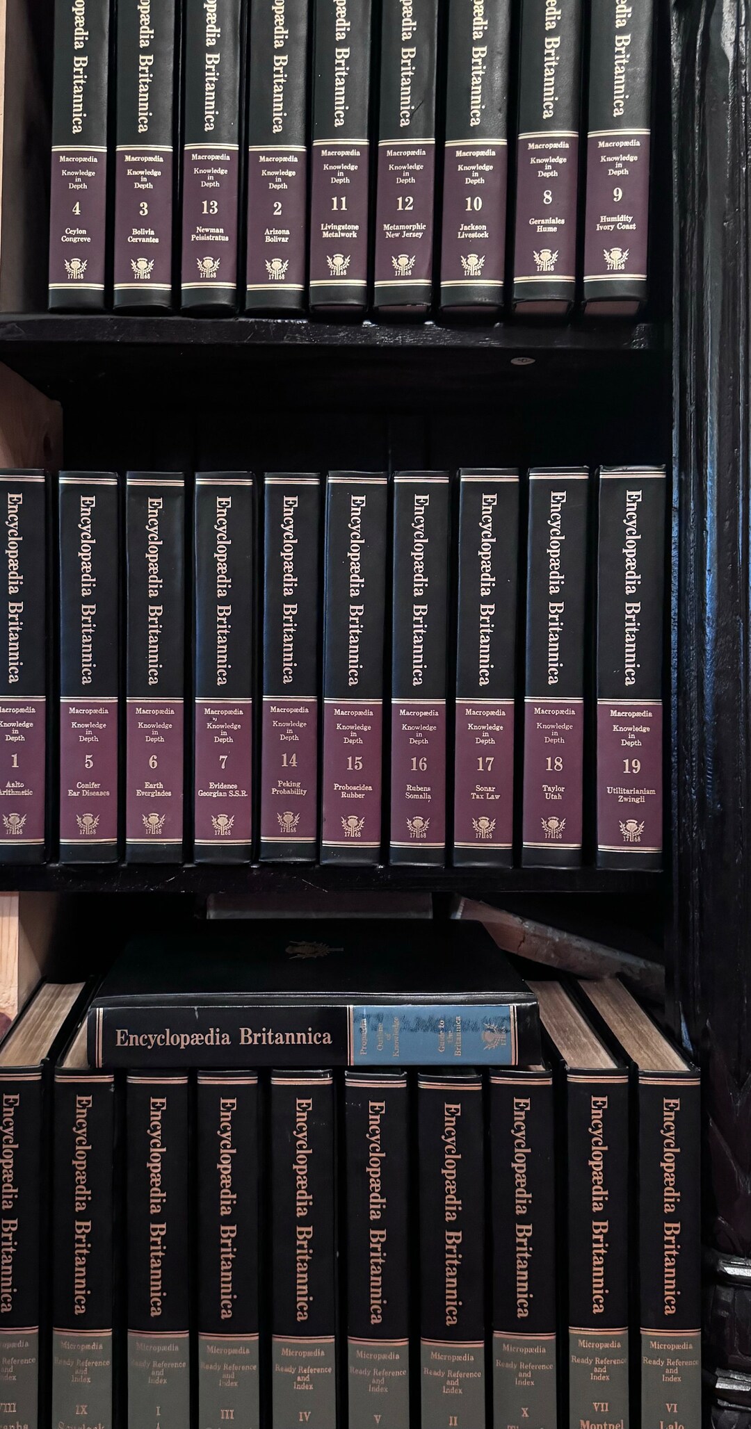 Encyclopedia Britannica 15th Edition Macropaedia 1983 30 Volume Set