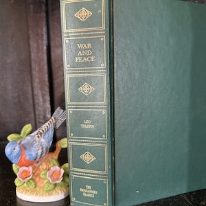 Krieg und Frieden Leo Tolstoi Vintage Buch Klassische Literatur Sammlerbuch Sehr Dekorativ