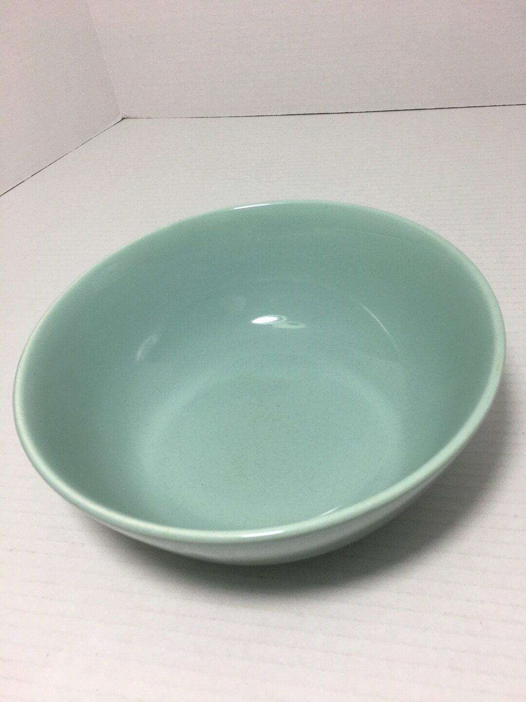 Vintage Homer Laughlin Blue Jubilee Delphite Serving Bowl Etsy