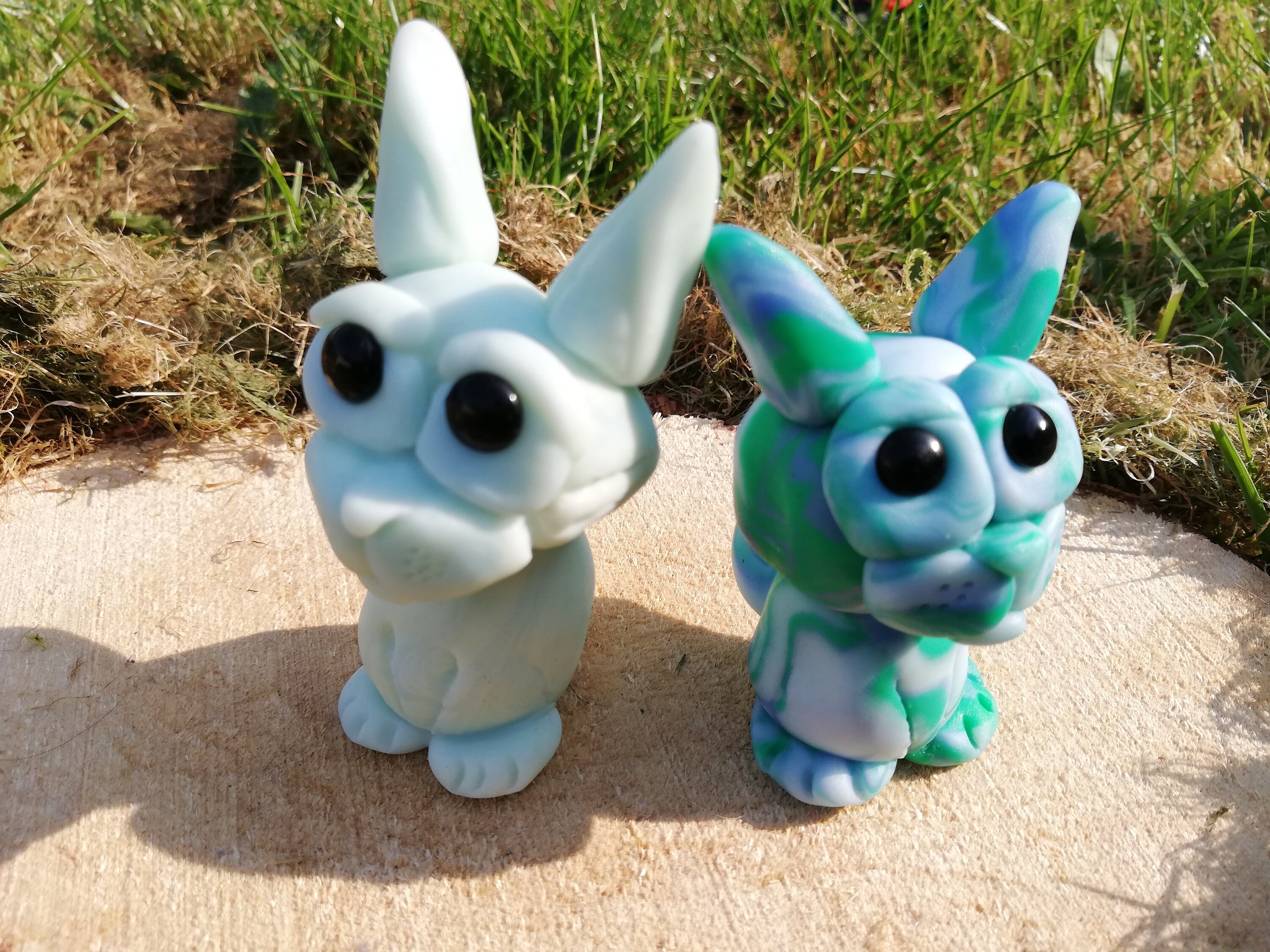 glowing cat figurine
