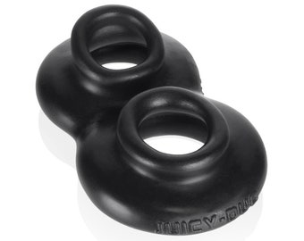 JUICY-DUO super soft padded cock+ball separator ring