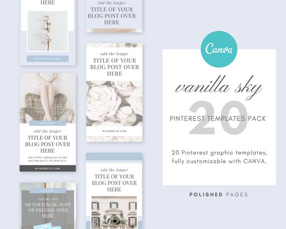 canva pinterest templates pinterest graphics social media etsy