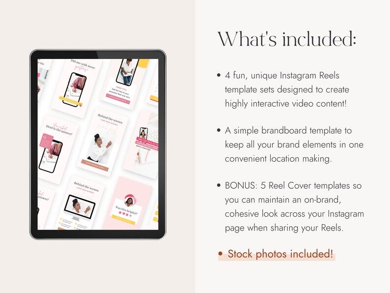 Instagram Reels Canva Templates Reels Templates Social | Etsy