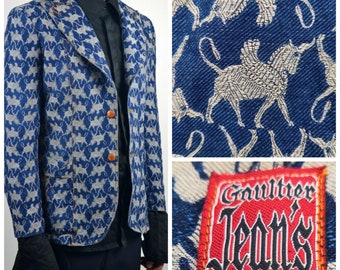 Vintage 1990's Unisex Jean Paul Gaultier Wool Long Coat Large XL X