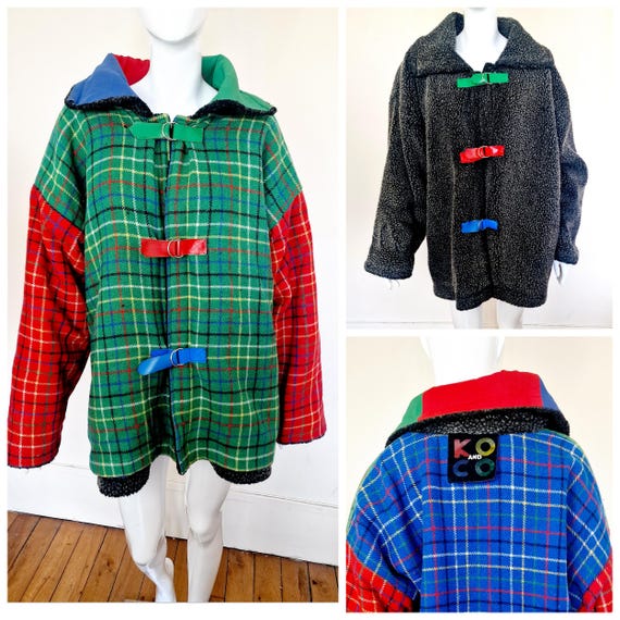 ko&co コート castelbajac Jean Charles de Castelbajac リバーシブル