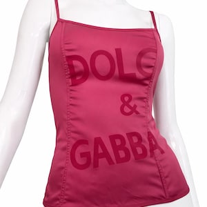 Vintage Dolce Gabbana Tank - Etsy Canada