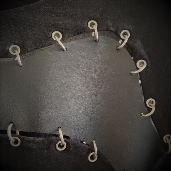 Rabanne Leather Eyelet Harness (one size) Paco Rabanne - Eyelet leather harness Paco Rabanne main image 4