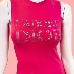J'adore Dior Tank Top - Etsy