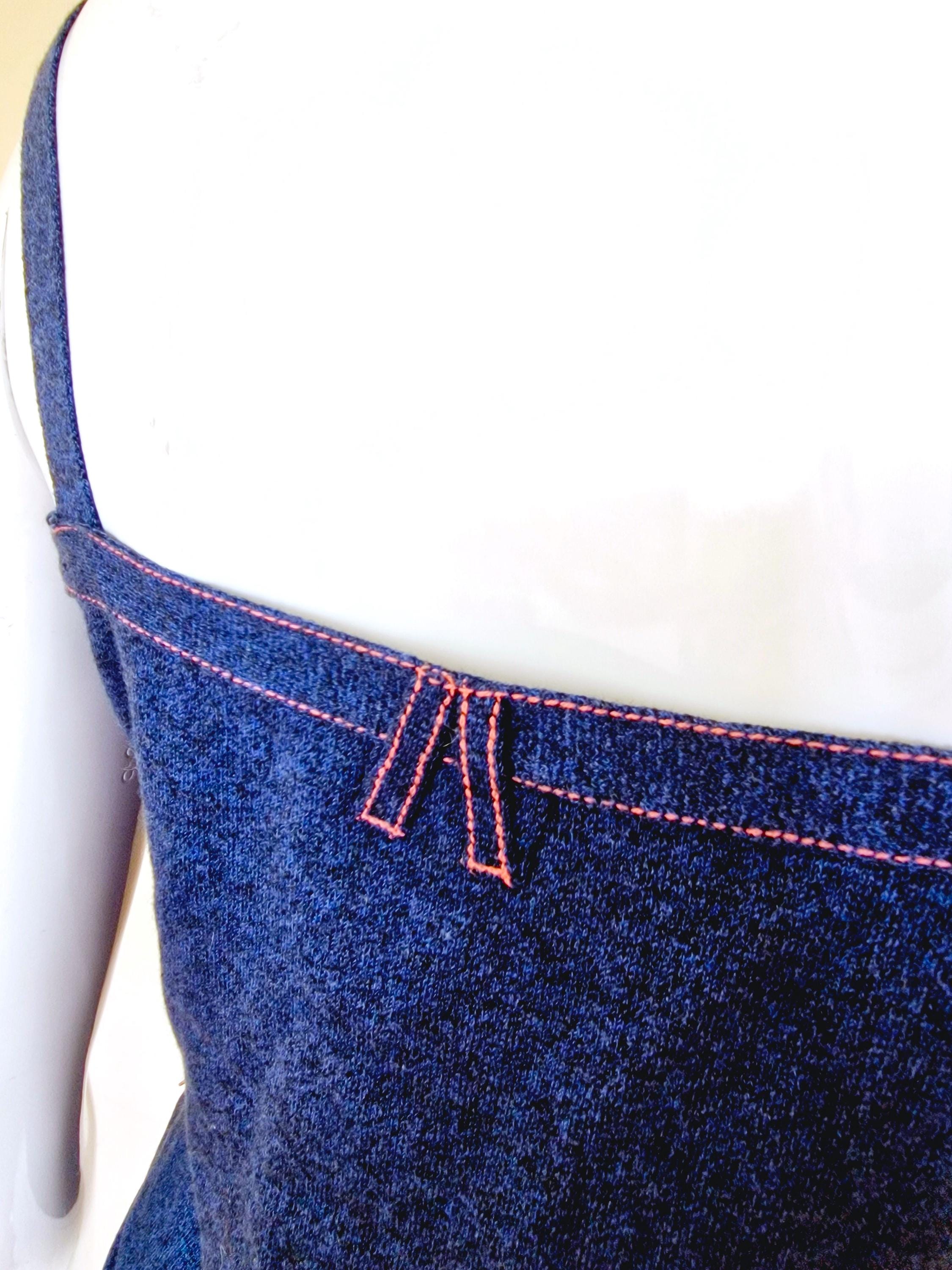 Christian Dior by John Galliano S/S 2003 Denim Jeans Pink Rose