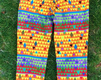 Gianni Versace Jeans Vintage 90s Color Block Orange Denim High
