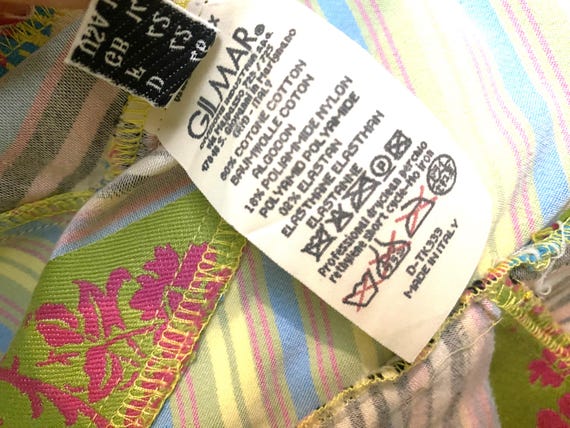 Christian Lacroix Patchwork Striped Fishbone Logo… - image 14