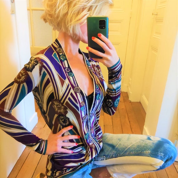 jean paul gaultier circuit board sweater