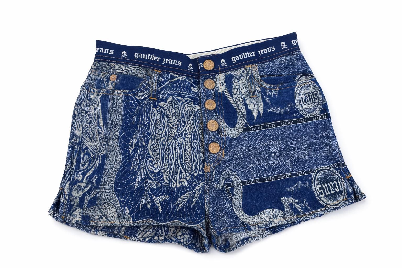 Jean Paul Gaultier Shorts - Etsy