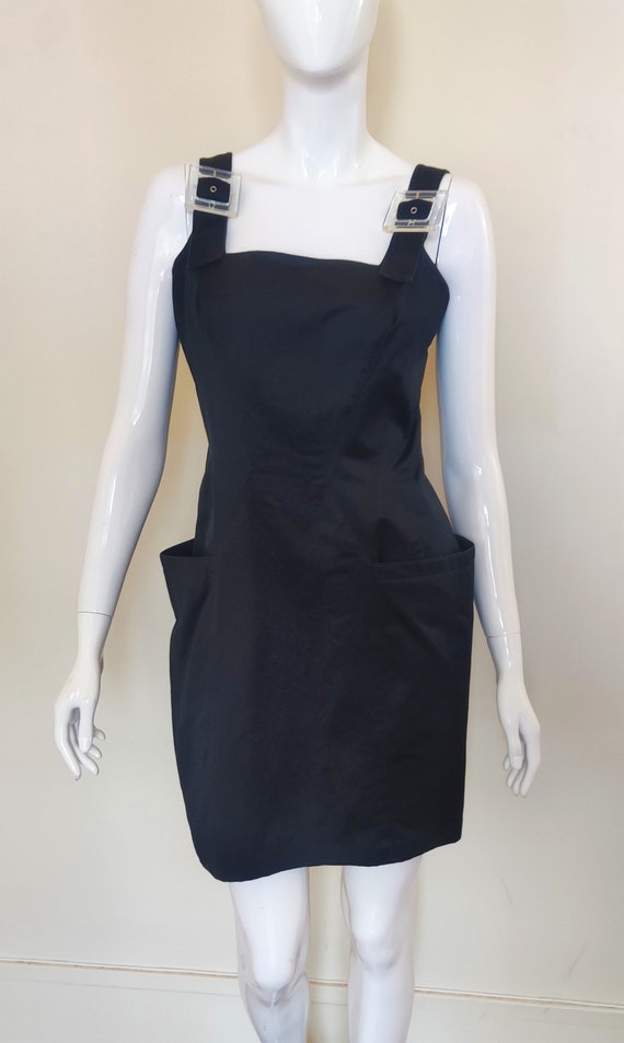Buckle online strap dress