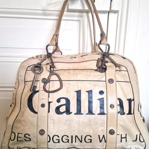 Dior John Galliano Newspaper Bag - Etsy Dior John Galliano Newspaper Bag - Etsy