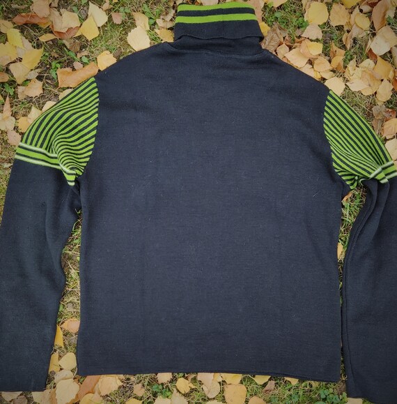 Jean Paul Gaultier Junior Logo Text Striped Tattoo Vintage 90s