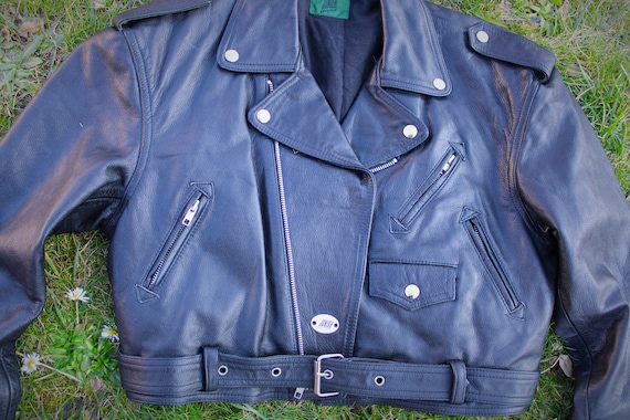 ジャケット・アウター Jean Paul Gaultier leather jacket Vintage Jean Paul Gaultier Cropped Leather Jacket – Lai Lai